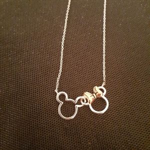 Sterling silver original vintage disney necklace